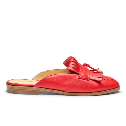 O'Neill Slide in Cherry Red Vachetta