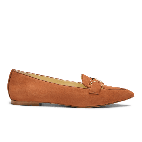 Mirjana Loafer in Cognac Suede