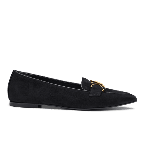 Mirjana Loafer in Black Suede