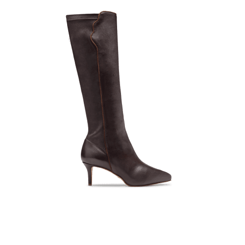 Perfect Dress Boot 60 in Deep Espresso Stretch Nappa