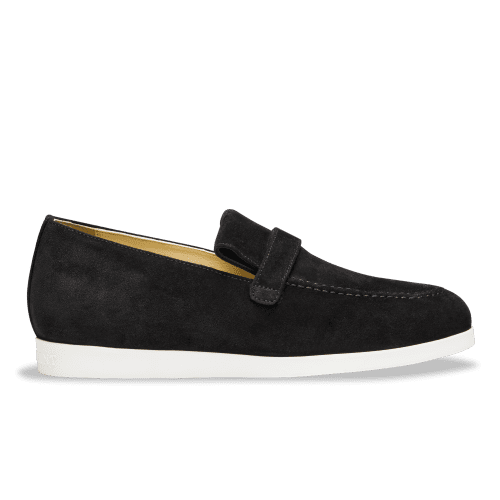 Alysia Sneaker in Black Crosta