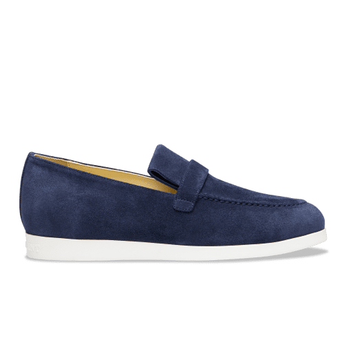 Alysia Sneaker in Navy Crosta