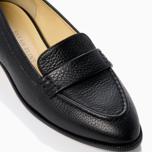 24 10 21 SF JUDY LOAFER BLACK PEBBLED LEATHER 04 ac316317 f555 4d5f 8008 aac9feeb8876