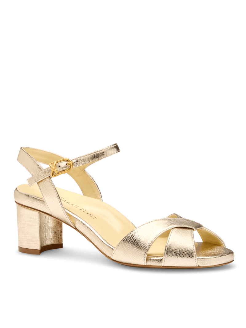 24 10 21 SF PERFECT CROSSOVER SANDAL 50 GOLD TEXTURED SAFFIANO 02