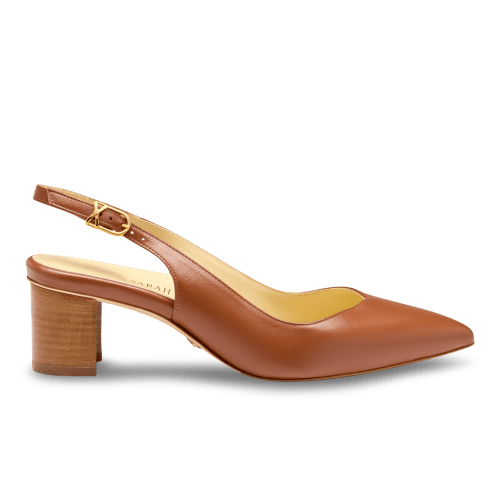 Perfect Emma Sling 50 in Cognac Calf