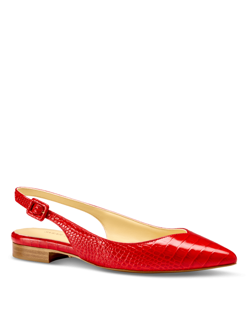 24 10 21 SF PERFECT SLING FLAT CHERRY CROC EMBOSSED CALF 02