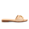 Mirjana Hardware Sandal in Sand Lizard Embossed Calf & Nappa