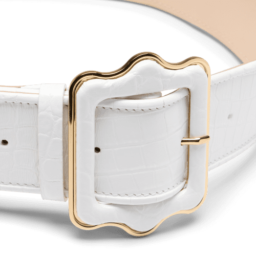 25 01 14 SF 03 VIENNA WAIST BELT WHITE CROC EMBOSSED CALF 02