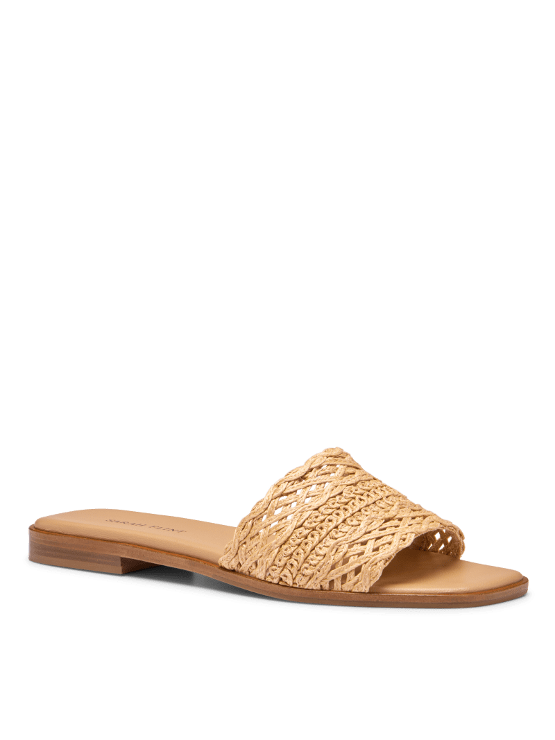 25 01 14 SF 13 LISA SLIDE ALMOND RAFFIA 02