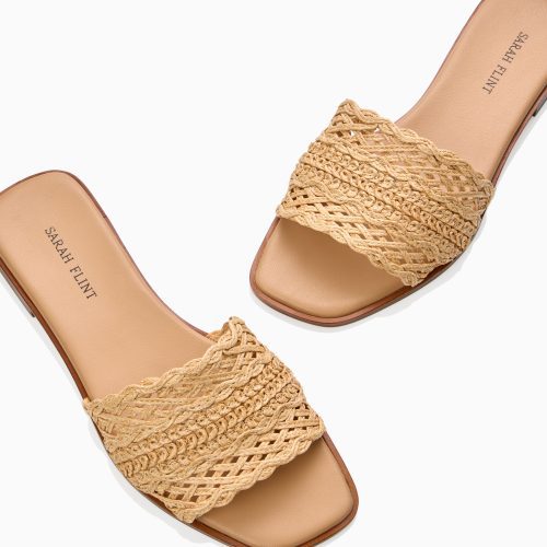 25 01 14 SF 13 LISA SLIDE ALMOND RAFFIA 03