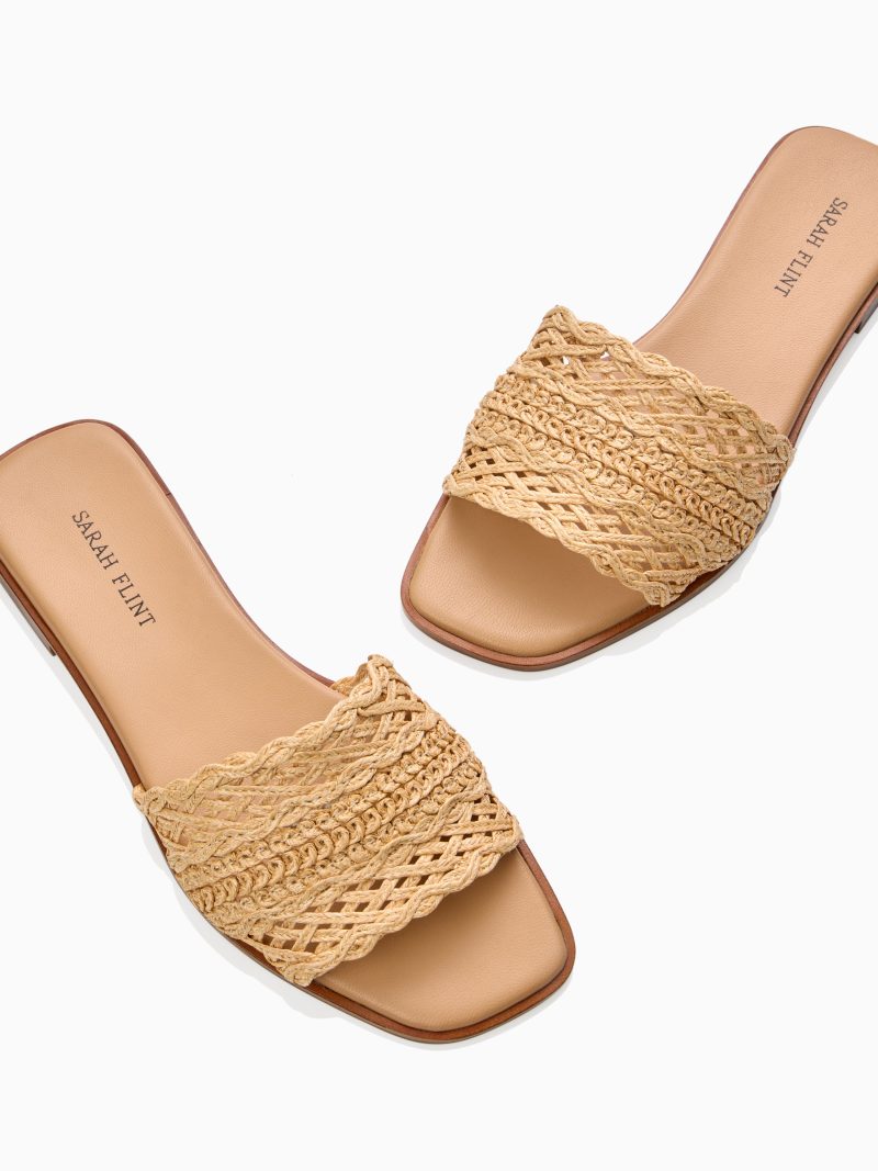 25 01 14 SF 13 LISA SLIDE ALMOND RAFFIA 03