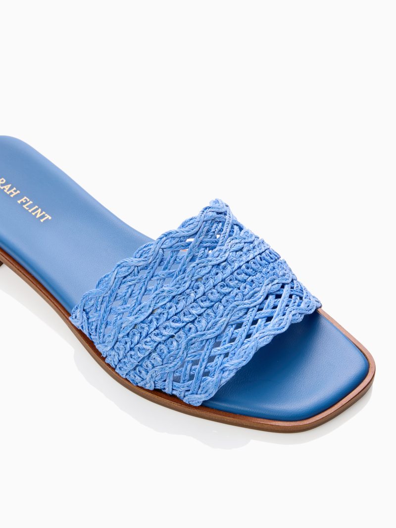 25 01 14 SF 14 LISA SLIDE BLUE RAFFIA 03