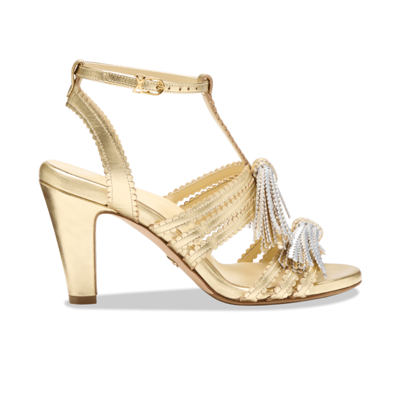 Perfect Kathryn 85 in Warm Gold Calf