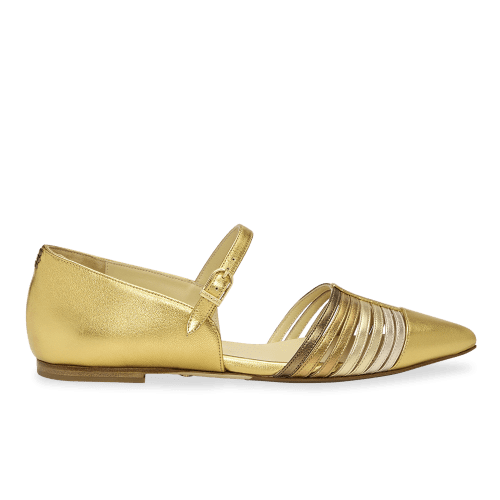 Aet D'Orsay in Bright Gold Ombre Nappa