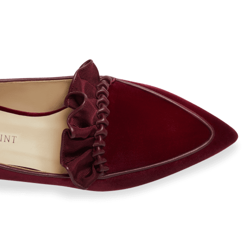 Gudel BurgundyVelvet Top2