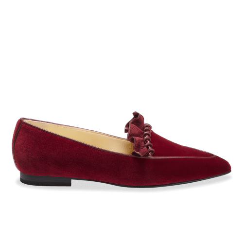 Gudel in Burgundy Velvet