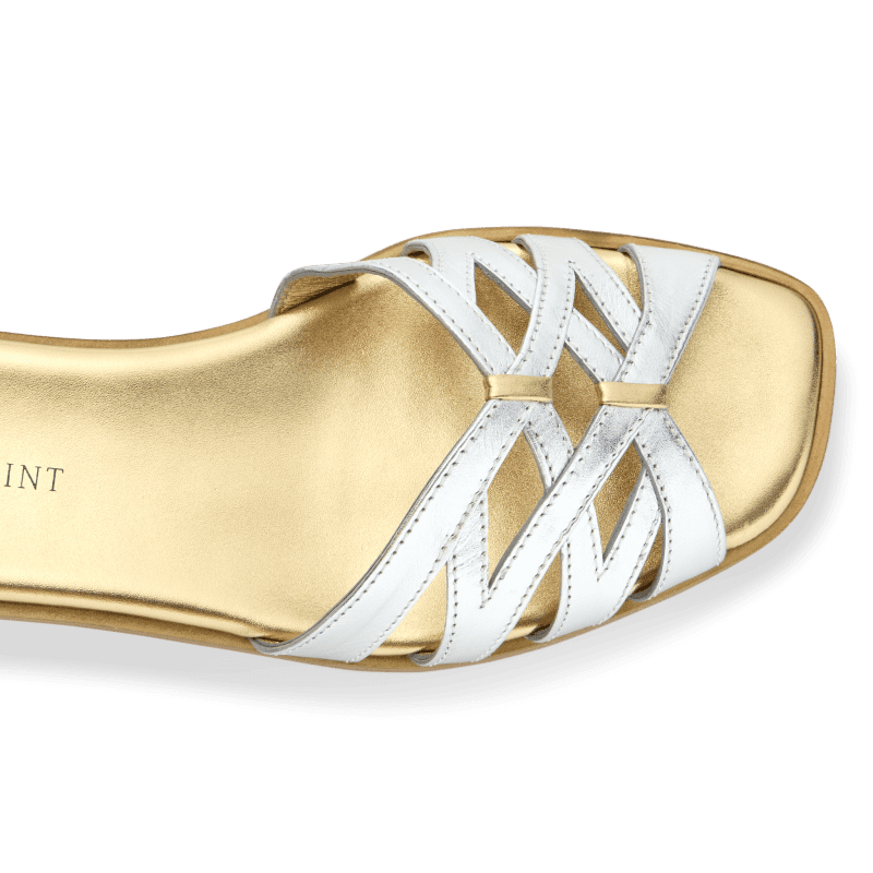 KIMSANDAL GOLDSILVERCALF Top2