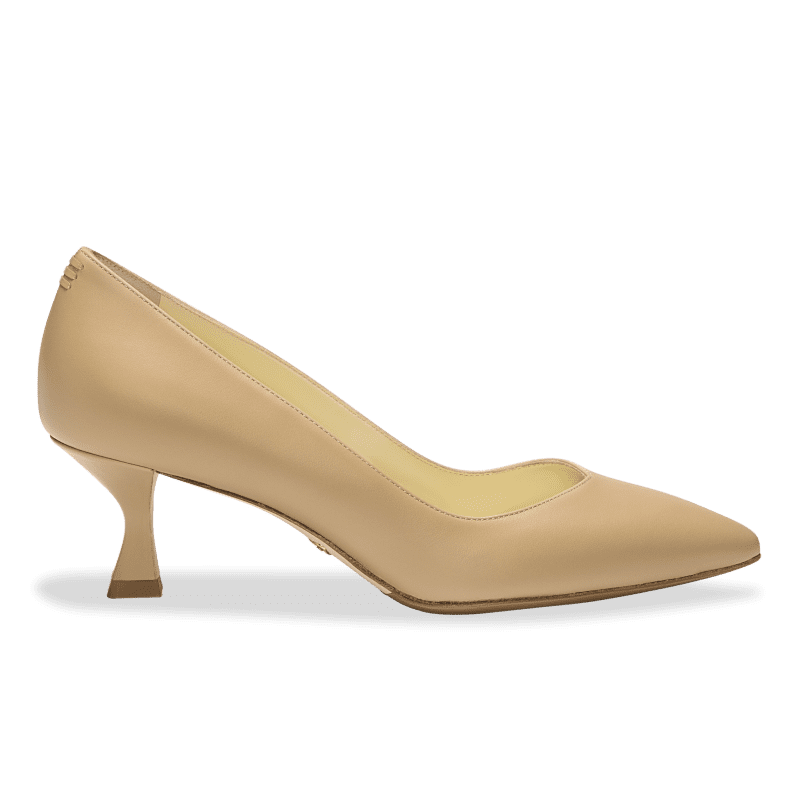 Perfect Kitten Pump 50 in Sand Calf