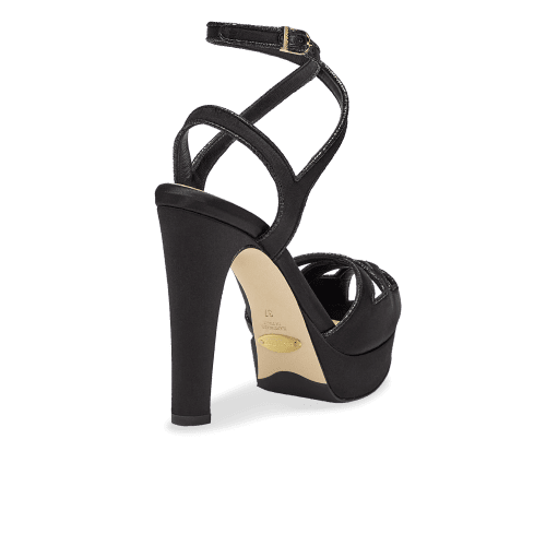 PerfectMihaela120 BlackSatinCrackleMetallic Back4