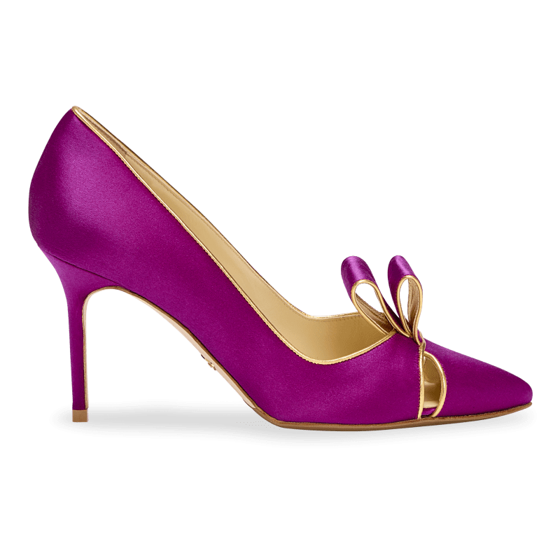 Perfect Nina 85 in Fuchsia Satin