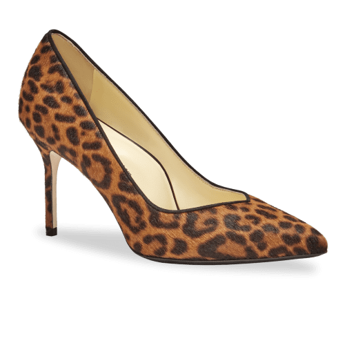 PerfectPump85 ChocolateLeopardHair Calf 3 3Q min