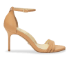 85mm Italian Made Pointed Toe Pump in Sand Calf