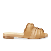 Arabesque Slide in Two-Tone Camel Nappa