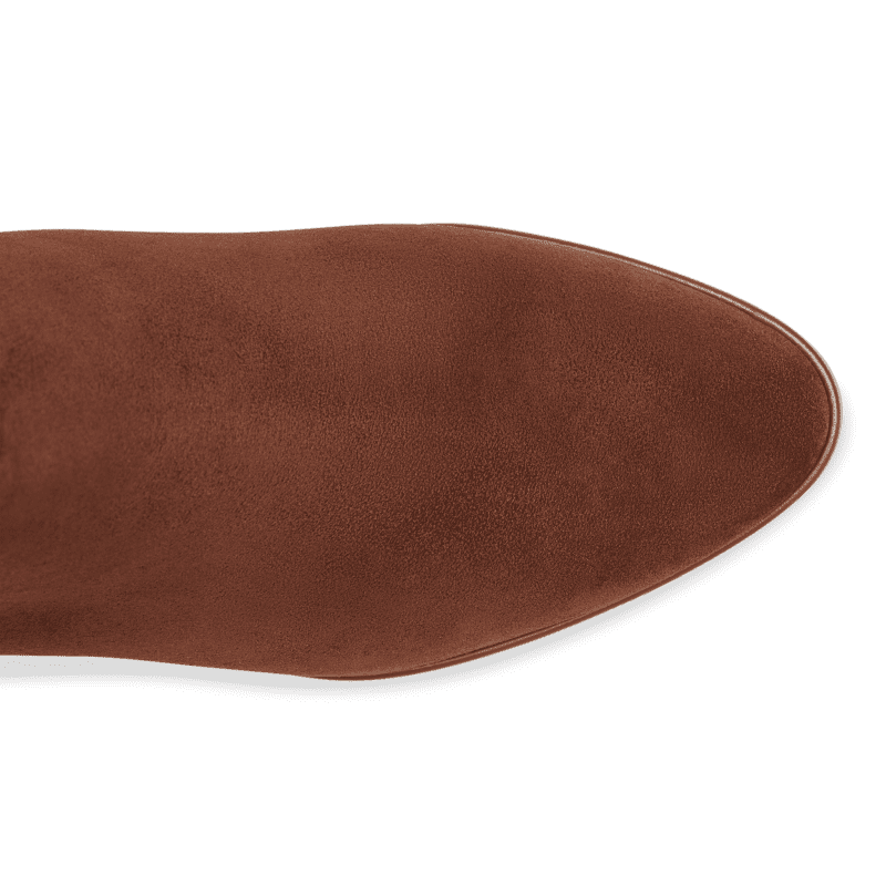 ZipBootie30 EspressoSuede 2 Top