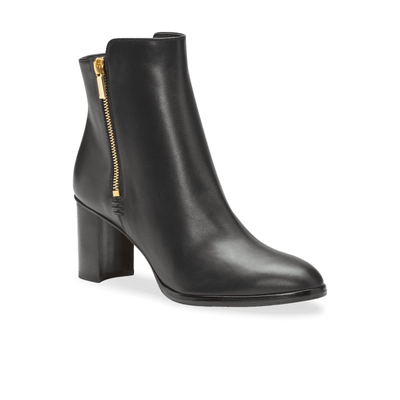 ZipBootie BlackLeather3 3Q min