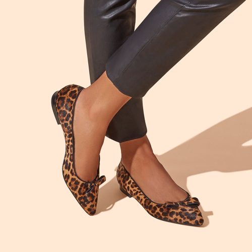 natalie chocolate leopard hair calf